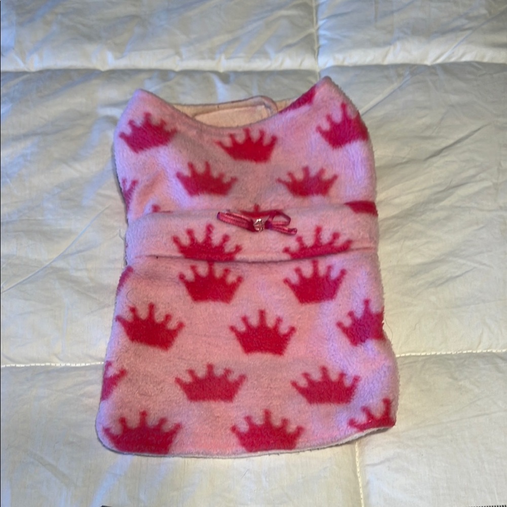 5/$15 - Pink Crown Pattern Dog Clothing